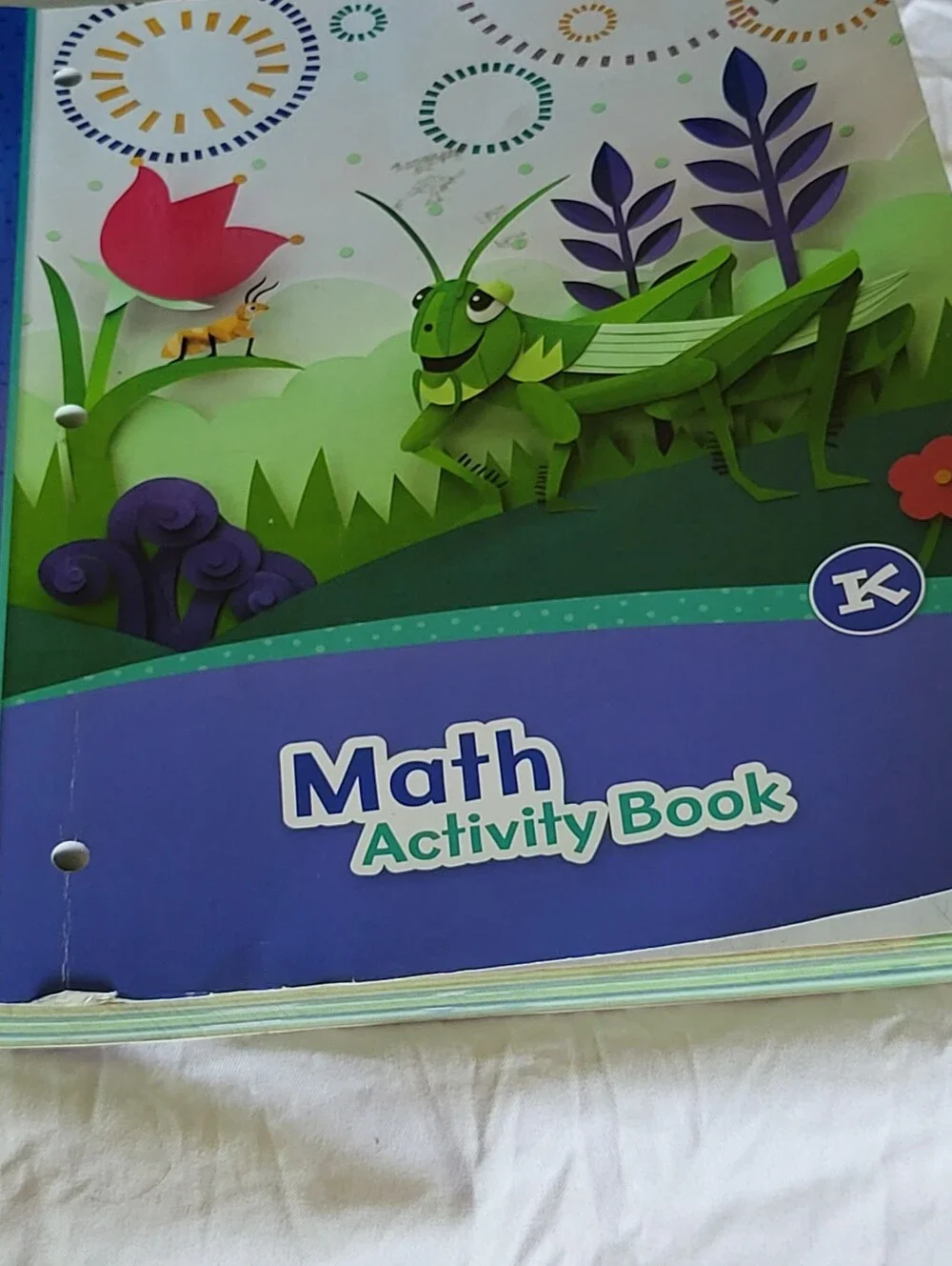 Math Activity Book Grade K.